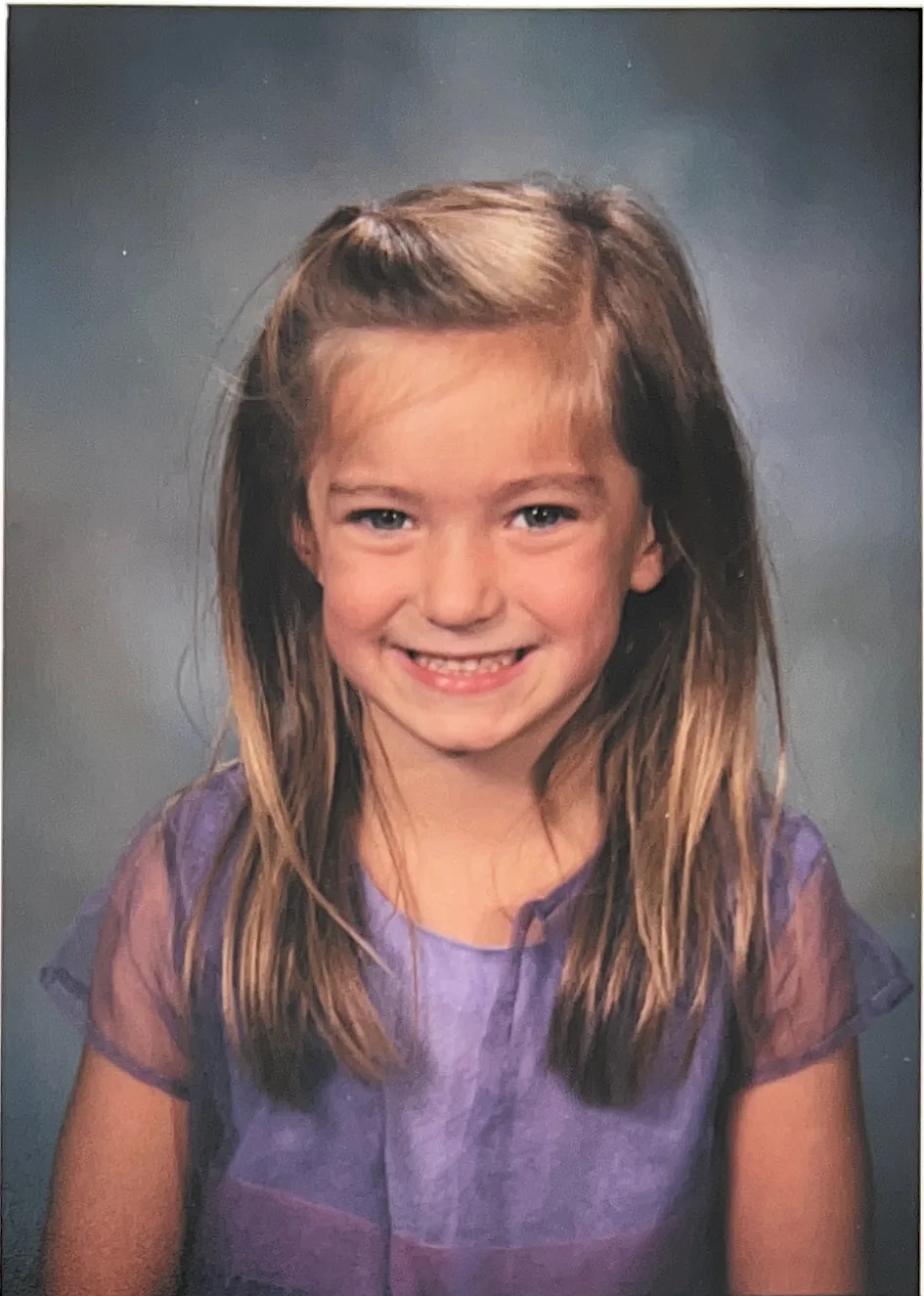 Alexandra as a little girl