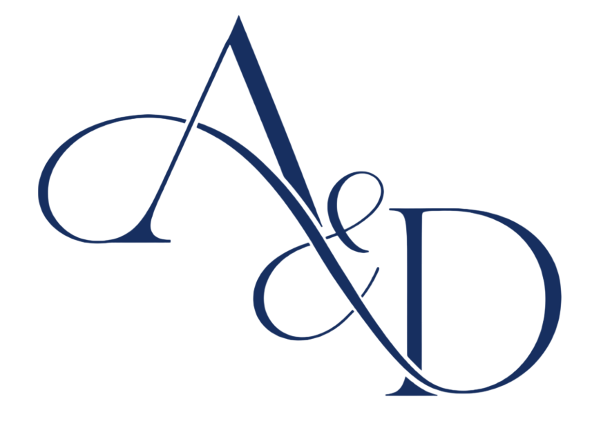 Alexandra and Dalton wedding logo
